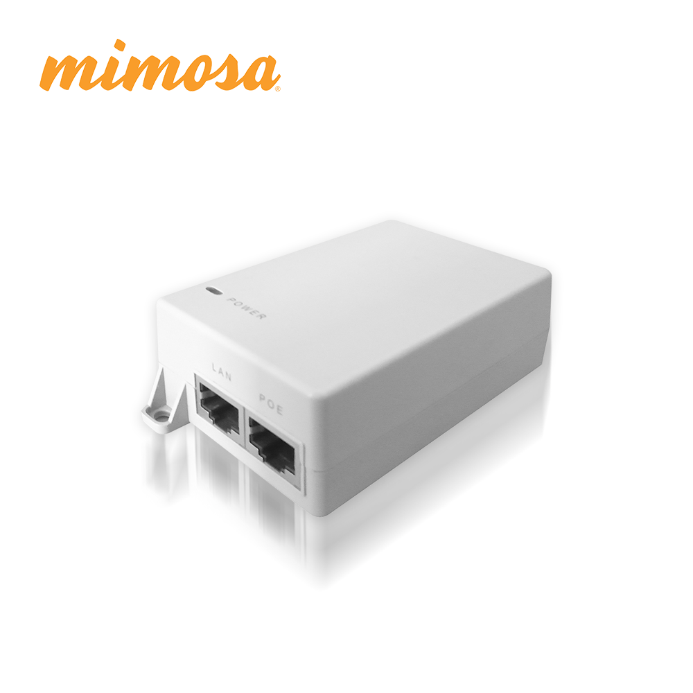 Imagen de INYECTOR POE GIGABIT MIMOSA 24V 12W PARA RADIOS C5C-EF, C5X-IP67 Y A5X-EF (NO INCLUYE CABLE DE CORRIENTE) (3 MESES DE GARANTIA)