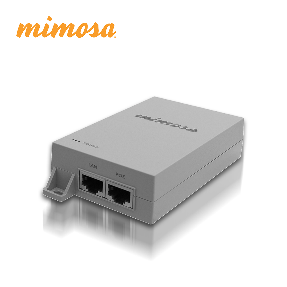 Imagen de INYECTOR POE GIGABIT MIMOSA 50V 1.2A 60W PARA RADIOS B5X,A5C-EF, C5C,A5X (NO INCLUYE CABLE DE CORRIENTE) (3 MESES DE GARANTIA)