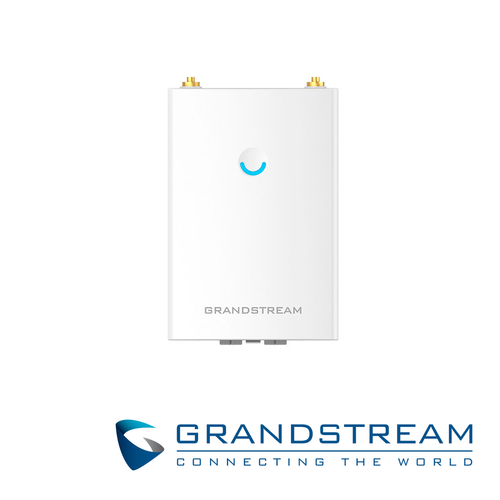 Imagen de ACCESS POINT EXTERIOR GRANDSTREAM GWN7605LR 802.11AC WAVE-2 / MIMO 2X2 / VELOCIDAD 1.27GBPS / DOBLE BANDA / 2 ANTENAS EXTERNAS 3.5DBI / 2 PUERTOS GIGABIT / 8 SSID / 100 USUARIOS SIMULTANEOS / ALIMENTACION POE 802.3AF/AT / NO INCLUYE INYECTOR POE