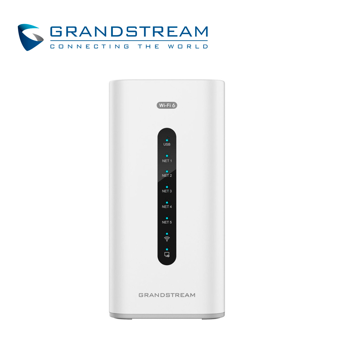 Imagen de DISPOSITIVO 4 EN 1 WIFI 6 GRANDSTREAM GCC6010W CONMUTADOR IP / FIREWALL / RUTEADOR VPN / SWITCH 5 PUERTOS GIGABIT WAN/LAN / DOBLE BANDA 802.11 AX / MIMO 2X2 / 500 USUARIOS SIMULTANEOS / ALIMENTACION 12VCD / 12 USUARIOS / 4 LLAMADAS SIMULTANEAS / ADMINISTRABLE CLOUD GDMS