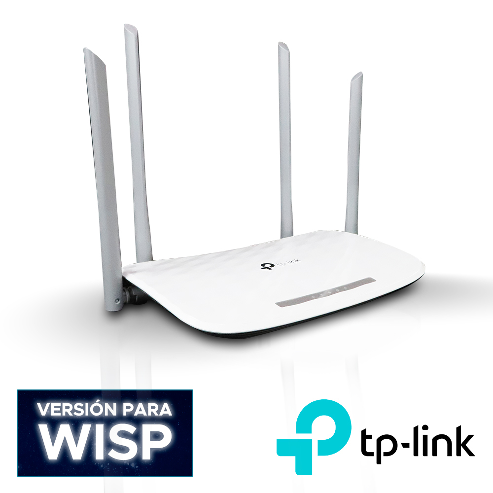 Imagen de ROUTER INALAMBRICO TP-LINK ARCHER C20 (W) VELOCIDAD DE TRANSMISIÓN INALÁMBRICA 750 MBPS ADMITE 4 MODOS DE OPERACIÓN  ENRUTADOR, PUNTO DE ACCESO, EXTENSOR DE RANGO, WISP. SEÑAL OMNIDIRECCIONAL ESTABLE Y COBERTURA SUPERIOR 1 PUERTO WAN 10/100 MBPS 4 PUERTOS LAN 10/100 MBPS FRECUENCIA 2.4 Y 5 GHZ 3 ANTENAS FIJAS ADMINISTRACIÓN APP TETHER, WEB USO INTERIOR