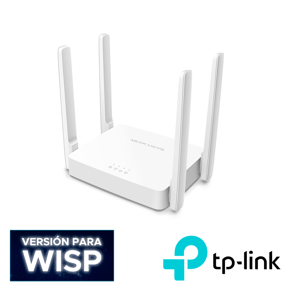 Imagen de ROUTER INALAMBRICO DUAL BAND AC1200 MERCUSYS AC10 / 802.11AC (WIFI 5) / VELOCIDAD DE 300MBPS: 2.4GHZ / VELOCIDAD 867 MBPS: 5GHZ / 1 PUERTO WAN 10/100 MBPS  2 PUERTOS LAN 10/100 MBPS.