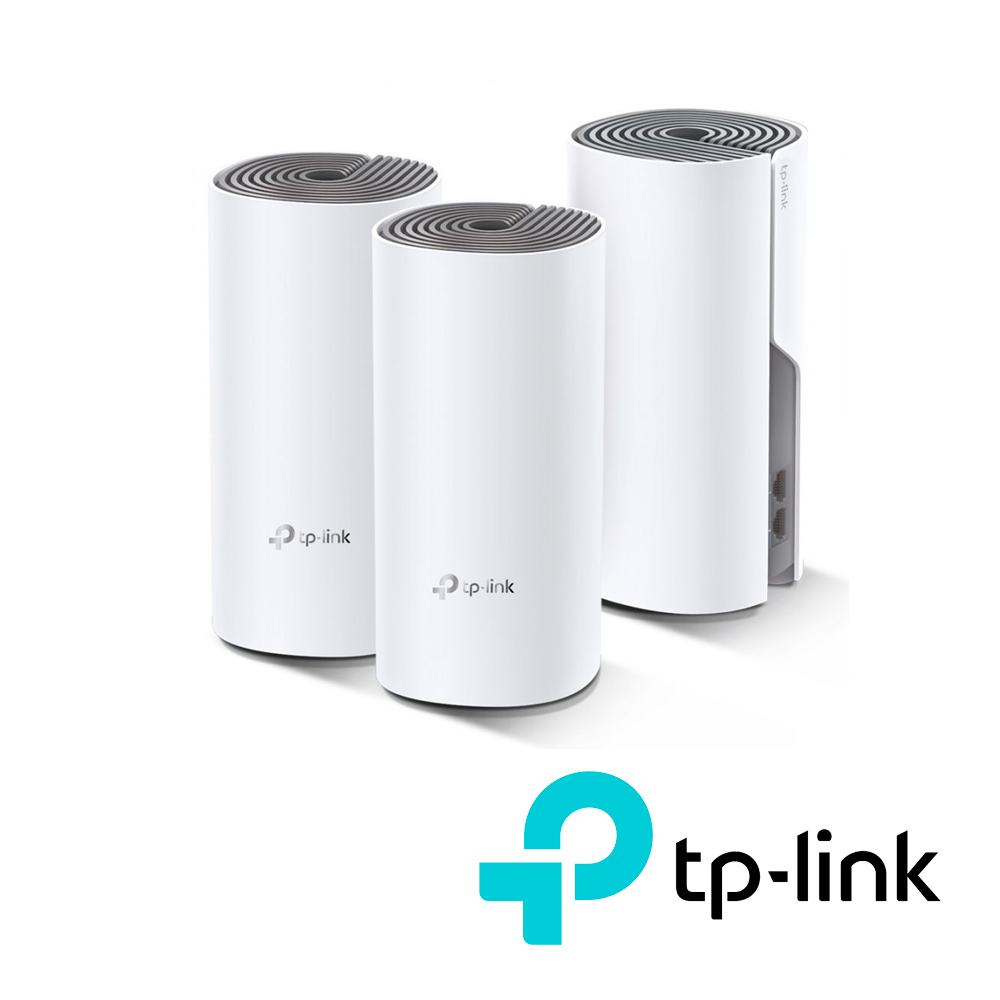 Imagen de SISTEMA WI-FI MESH TP-LINK DECO E4(3-PACK) AC1200, DUAL BAND, HASTA 100 EQUIPOS, MU-MIMO, COMPATIBLE CON ALEXA