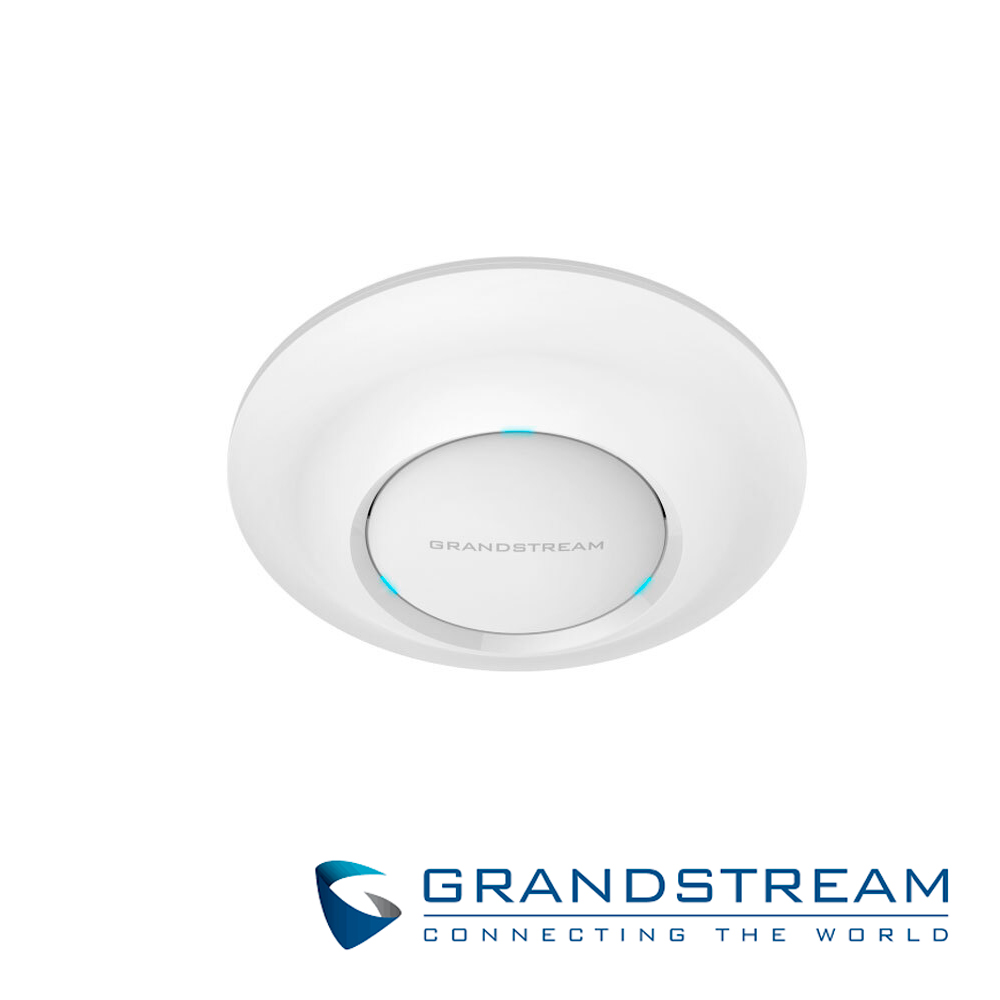 Imagen de ACCESS POINT INTERIOR GRANDSTREAM GWN7630 / WIFI 802.11AC WAVE 2 MU-MIMO 4X4 / VELOCIDAD 2.33GBPS / 32 SSID / 200 USUARIOS SIMULTANEOS / ALIMENTACION POE 802.3AF/AT / CONTROLADOR 50 APS INCORPORADO / NO INCLUYE INYECTOR POE