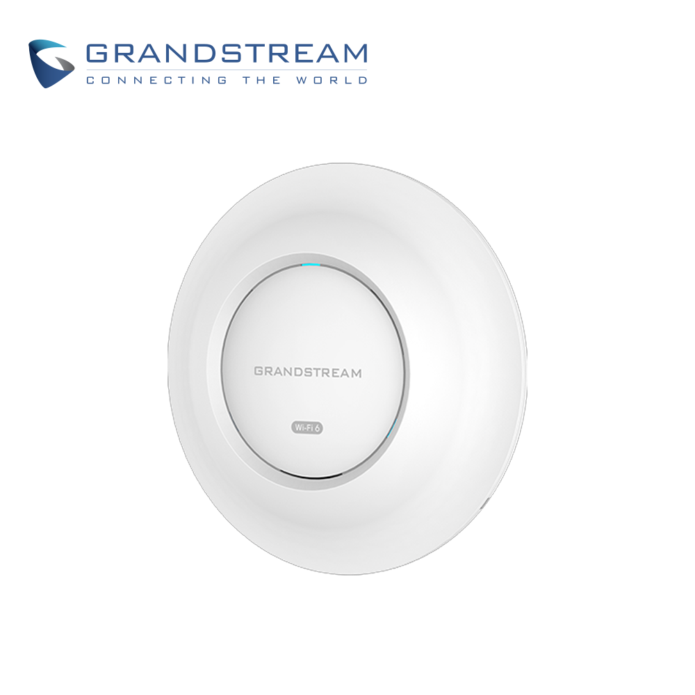 Imagen de ACCESS POINT WIFI 6 INTERIOR GRANDSTREAM GWN7664E / 802 11AX MU MIMO 4X4:4 / VELOCIDAD 6GBPS / 512 CLIENTES SIMULTANEOS / 2 PUERTOS 2.5GBPS / ALIMENTACION POE 802.3AF/AT / CONTROLADOR 50 APS INCORPORADO / NO INCLUYE INYECTOR POE