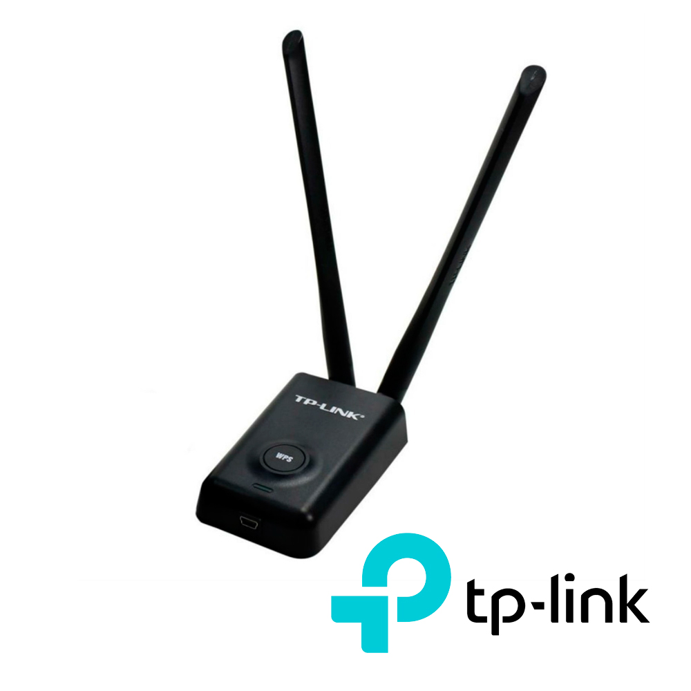 Imagen de ADAPTADOR USB INALAMBRICO DE ALTA POTENCIA TP-LINK TL-WN8200ND 300 MBPS, 2.4 GHZ, ANTENAS 5DBI