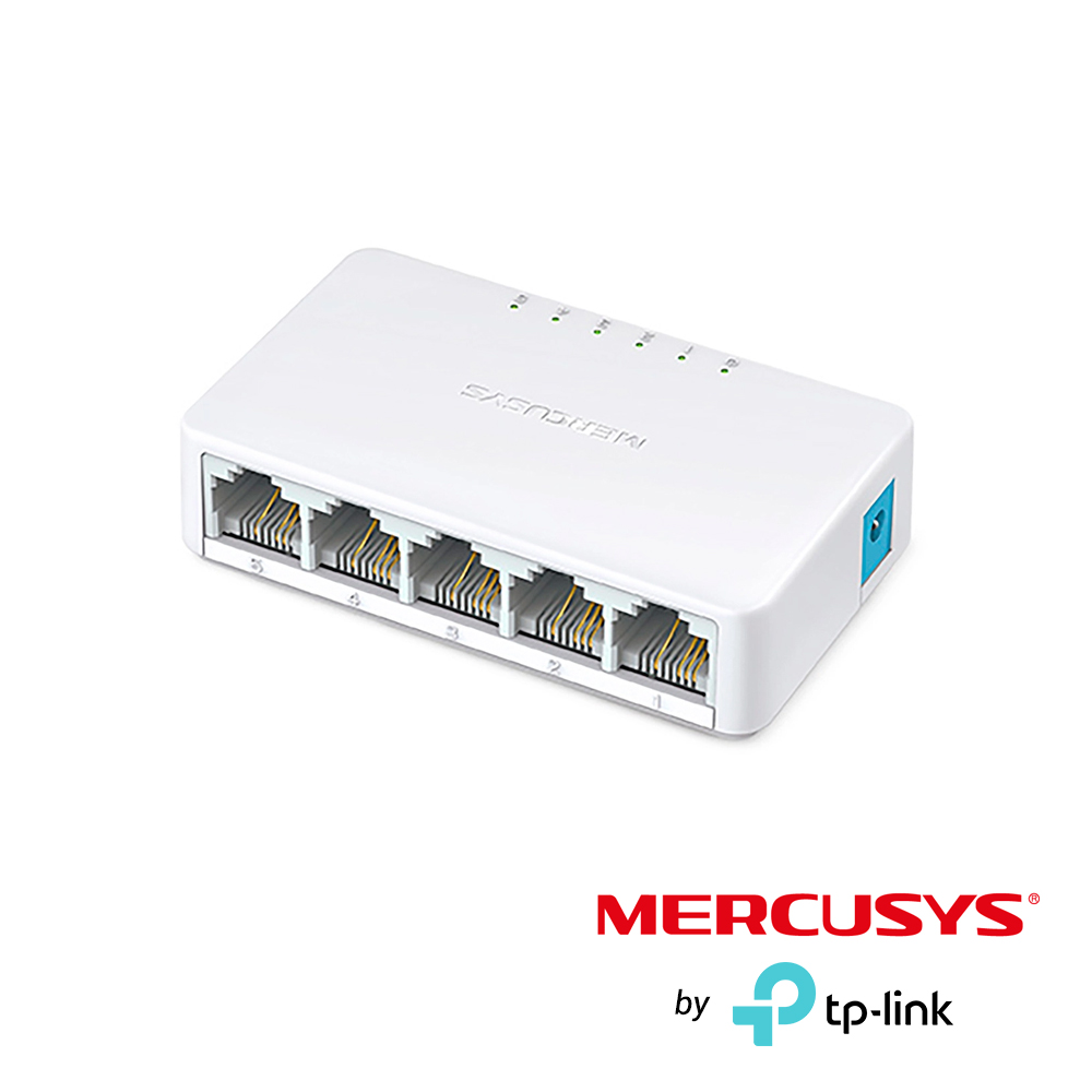 Imagen de SWITCH DE ESCRITORIO MERCUSYS MS105 DE 5 PUERTOS 10/100 MBPS