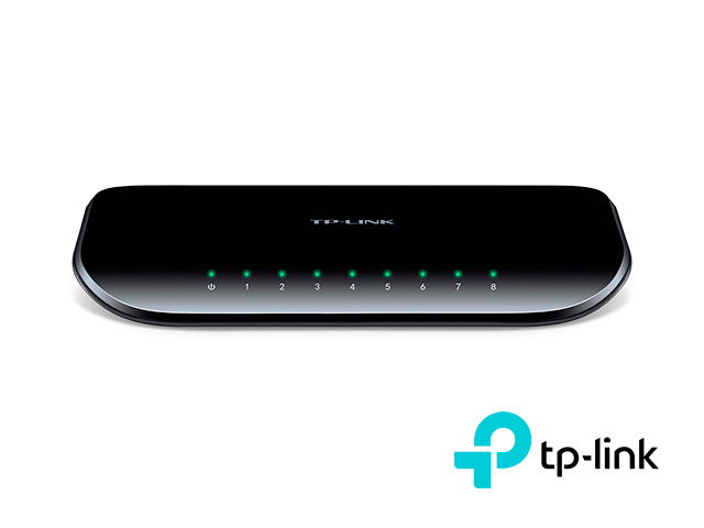 Imagen de SWITCH NO ADMINISTRABLE TP-LINK TL-SG1008D/ 8 PUERTOS RJ45 10/100/1000 MBPS/ TECNOLOGÍA DE AHORRO DE ENERGÍA/ DISEÑADO PARA USO EN ESCRITORIO O MONTAJE EN PARED/ PLUG AND PLAY/ NO SE NECESITA CONFIGURACIÓN/ USO INTERIOR