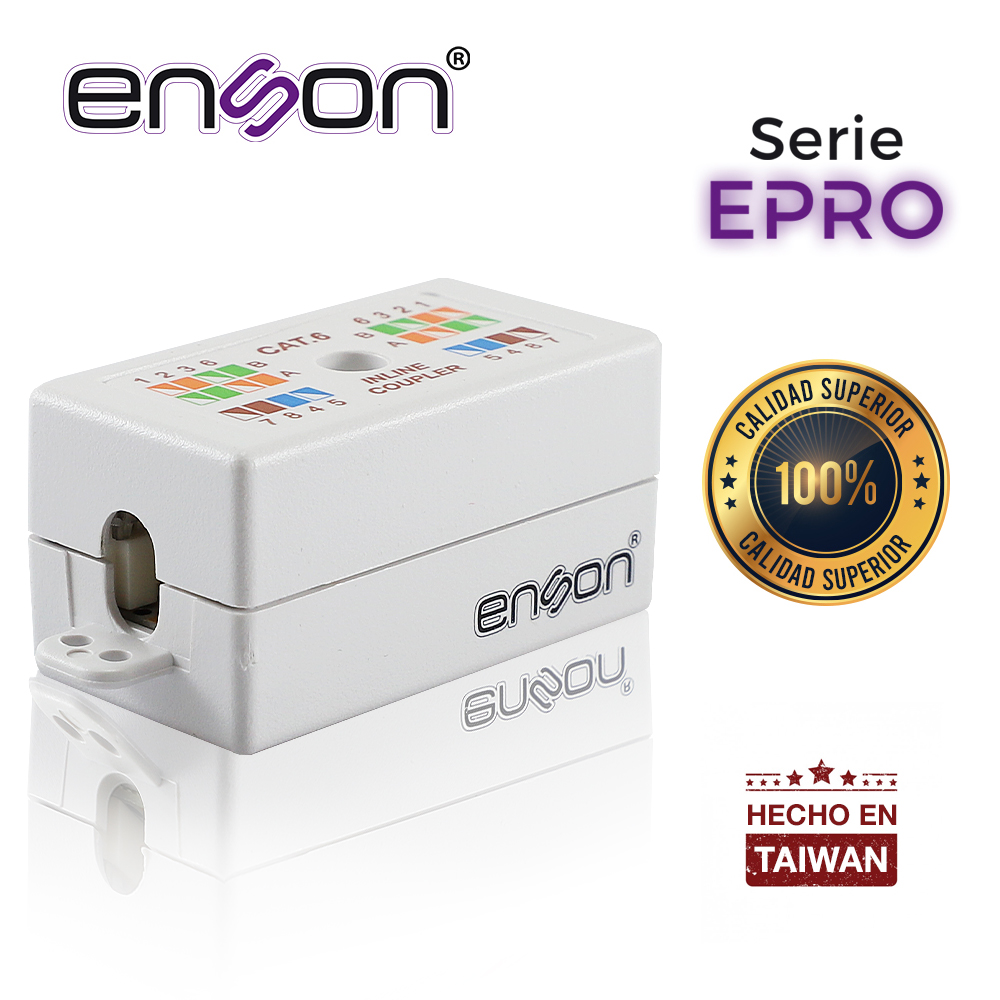 Imagen de COPLE UTP ENSON EPRO-INCOP6 HILO A HILO CAT6 IDEAL PARA UNIR DE DOS SEGMENTOS DE CABLE UTP SIN TERMINAR, REQUIERE REMATADORA