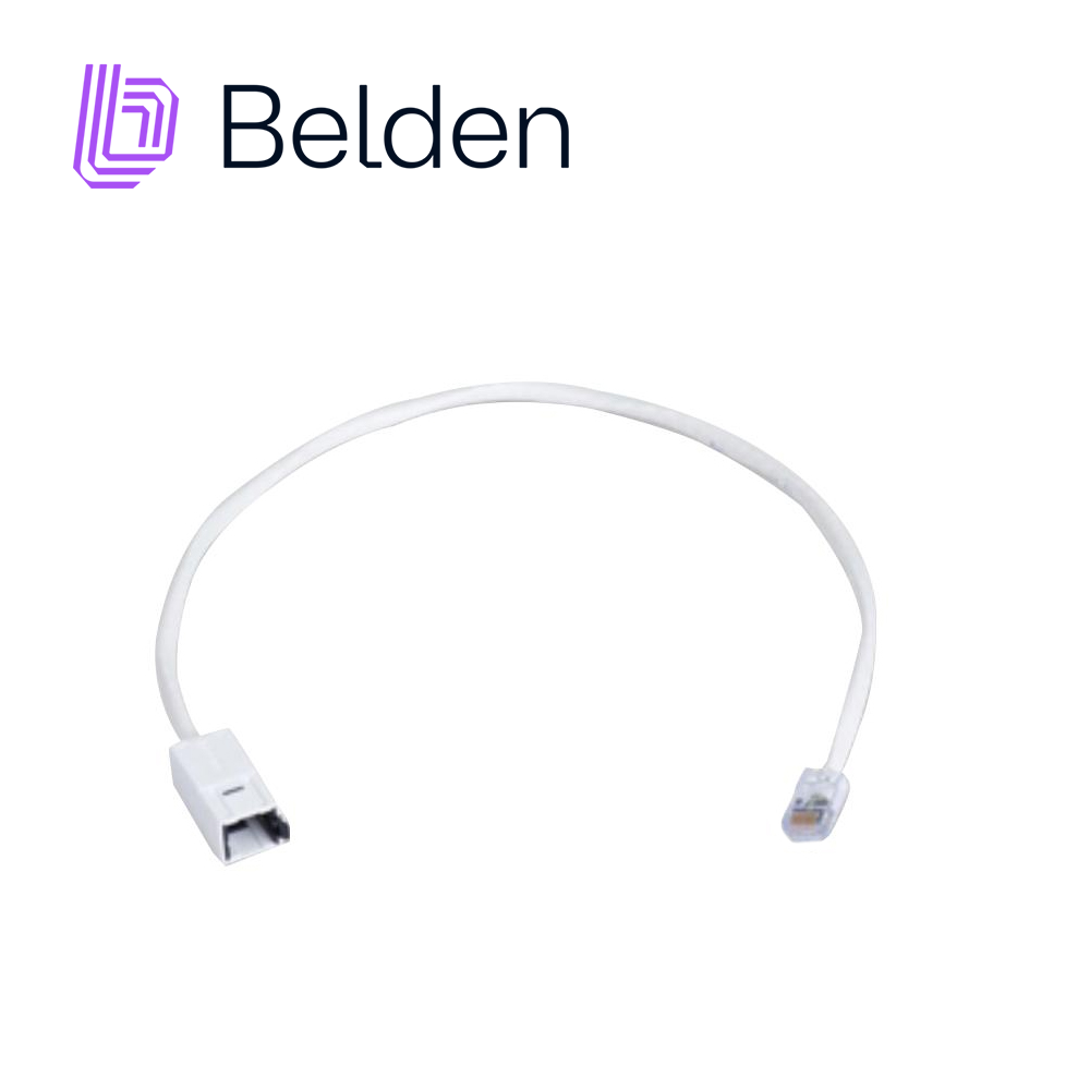 Imagen de REVCONNECT FLEXPLUG CAT 6 BELDEN RV6FFPUEW18-S1 BLANCO T568A/B-T568A/B