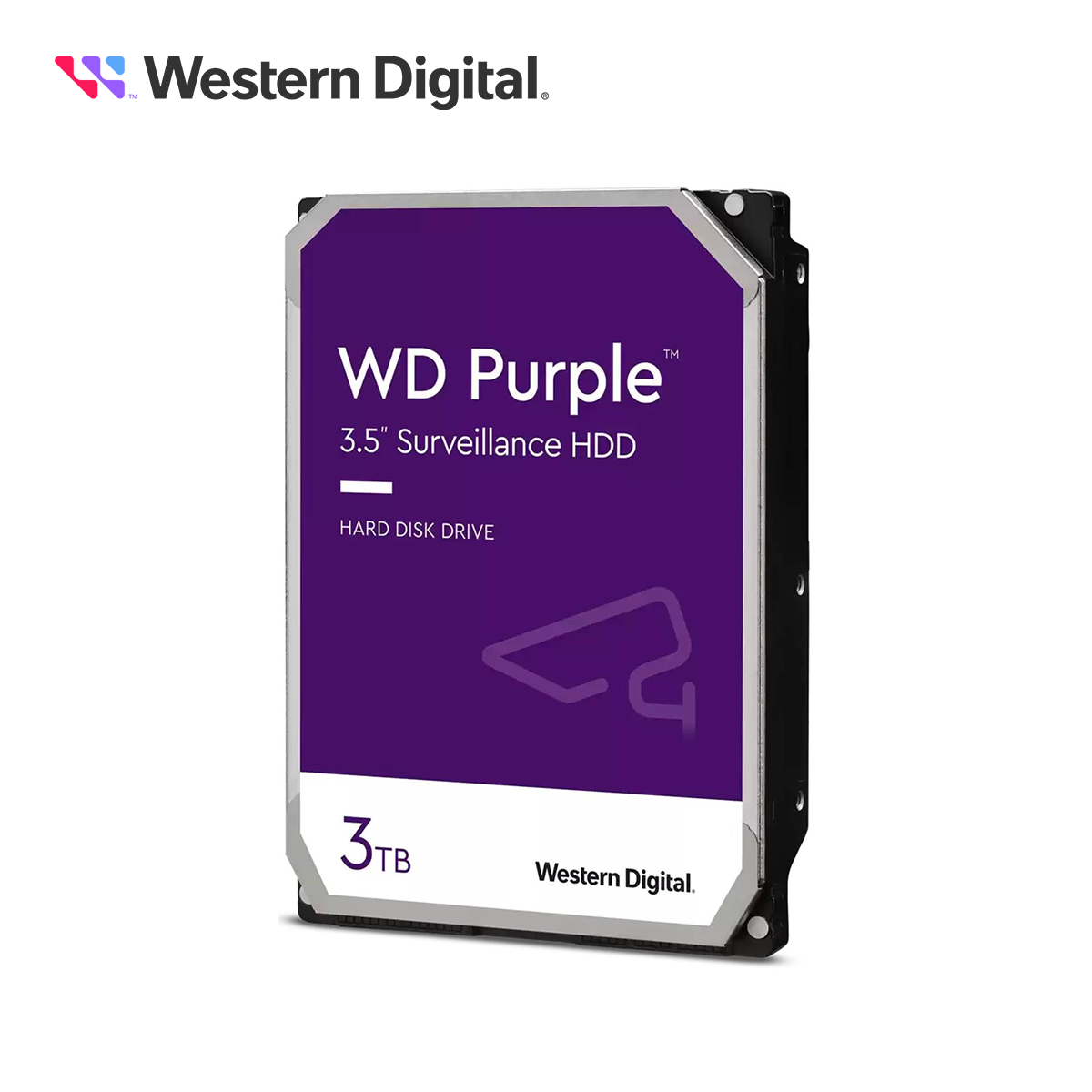 Imagen de DISCO DURO DD 3TB SATA WD PURPLE WD33PURZ 24/7 OPTIMIZADO PARA VIDEOVIGILANCIA SATA III 6GB/S COMPATIBLE CON DVR Y NVR DE CUALQUIER MARCA