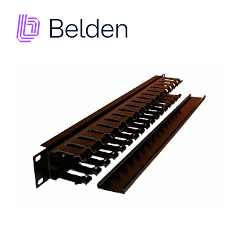 Imagen de ORGANIZADOR HORIZONTAL BELDEN 9512-1901 1UR CON TAPA