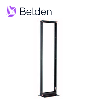 Imagen de RACK VERTICAL DE 2 POSTES BELDEN XDR8419-310N / INTERIOR / NEGRO / 45UR / PIEZA