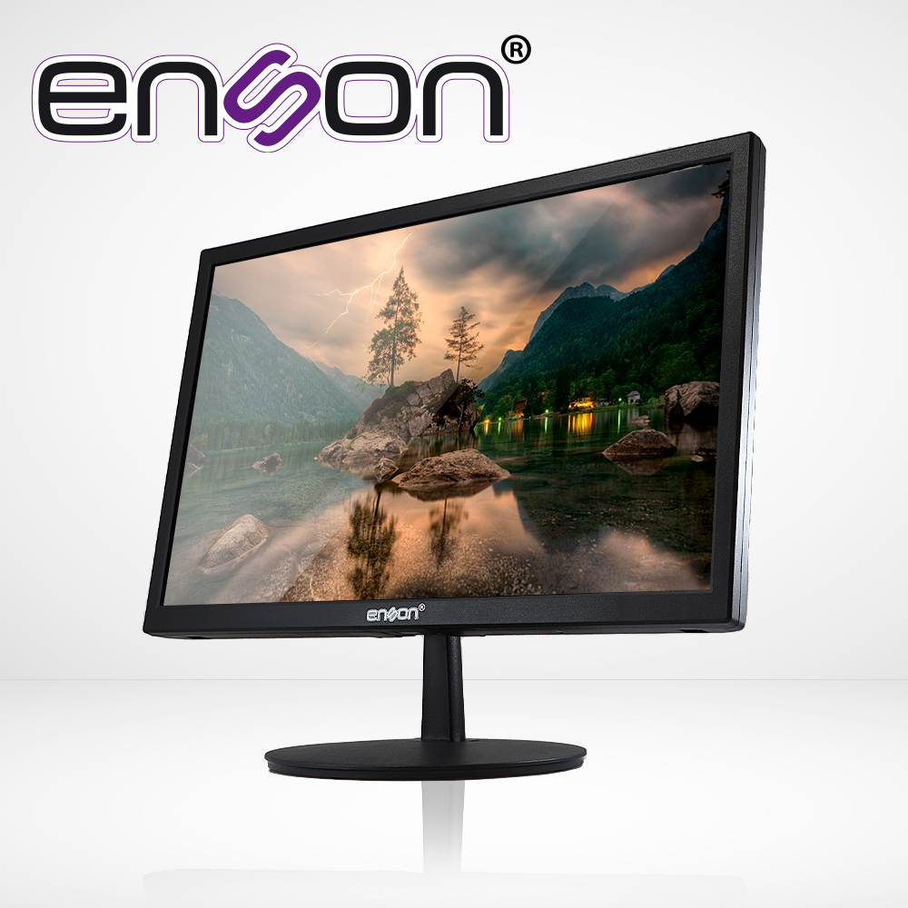 Imagen de MONITOR LED FULL HD DE ENSON MODELO ENS-MDH19 DE 19 PULGADAS RESOLUCION DE 1920 X 1080 ENTRADA DE VIDEO HDMI/VGA SALIDA DE AUDIO HDMI/RCA PUERTO USB