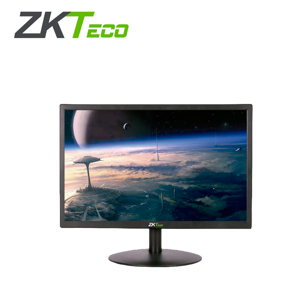 Imagen de MONITOR ESPECIALIZADO PARA VIDEO VIGILANCIA  LED HD DE 19 PULGADAS ZKTECO MODELO ZD19-2K RESOLUCION 1440 X 900 ENTRADA DE VIDEO HDMI/VGA SALIDA DE AUDIO RCA PUERTO USB ALTAVOZ