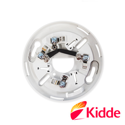 Imagen de BASE ESTÁNDAR KIDDE KI-SB COMPATIBLE CON TODOS LOS DETECTORES DE LA SERIE KI, ESTE DISPOSITIVO PROPORCIONA TERMINALES DE CABLEADO PARA LA INTEGRACIÓN DEL DETECTOR A LOS PANELES DE LA SERIE VS DE KIDDE