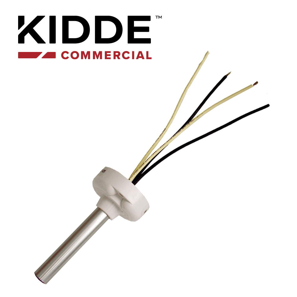 Imagen de DETECTOR DE CALOR CONVENCIONAL/ KIDDE 302-AW-194/ COMPENSACIÓN DE VELOCIDAD/ MONTAJE VERTICAL/ TODO CLIMA FM Y UL -40 GRADOS CENTÍGRADOS *REQUIERE MÓDULO DE SUPERVISIÓN PARA SU INTEGRACIÓN A PANE DE INCENDIO*
