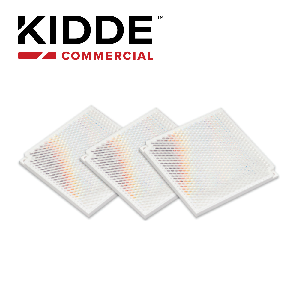 Imagen de KIT DE PRISMAS PARA EXTENSIÓN DE ALCANCE DE DETECTORES FOTOBEAM 5000-004 / 3 PRISMAS REFLECTORES PARA DISTANCIAS DE 51 A 100 METROS COMPATIBLE CON EQUIPOS EC5000X