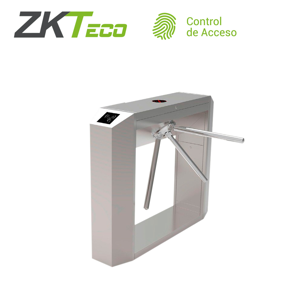 Imagen de TORNIQUETE TIPO PUENTE DE MEDIO CUERPO ZKTECO TS200 BIDIRECCIONAL BAJO CONSUMO ACERO INOXIDABLE SISTEMA HASTA 30 ACCESOS POR MINUTO. LIBERACIÓN SEMIAUTOMATICA EN LA PÉRDIDA DE ENERGÍA SIN PANEL SIN LECTORA