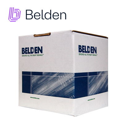 Imagen de CABLE DE ALARMA CONTRA INCENDIOS BELDEN 5320UL 002U1000 / INTERIOR / ROJO / 2 CONDUCTORES / 18 AWG / FORRO PVC / CMR - FPLR / EN CAJA / 1,000 PIES 305 METROS