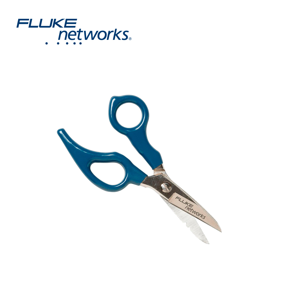 Imagen de TIJERAS DE ALTA RESISTENCIA ACERO FORJADO D-SNIPS FLUKE NETWORKS 44300000 PARA CABLES Y ALAMBRES CON LIJA Y RASPADOR