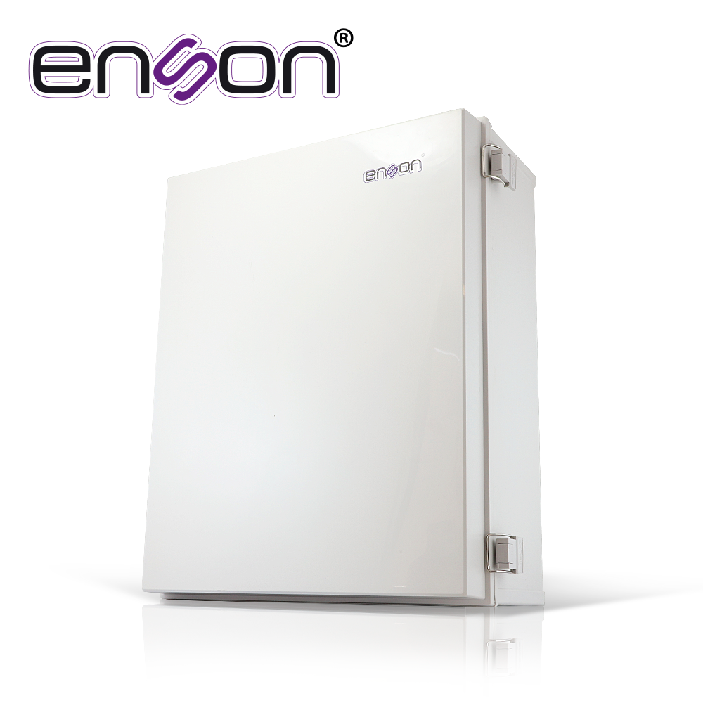 Imagen de GABINETE TIPO NEMA ENSON ENS-PCE4050 DE POLYESTER 500X400X200MM IP66 / NEMA4 IDEAL PARA INSTALACION Y RESGUARDO DE EQUIPOS ELECTRONICOS EN INTEMPERIE