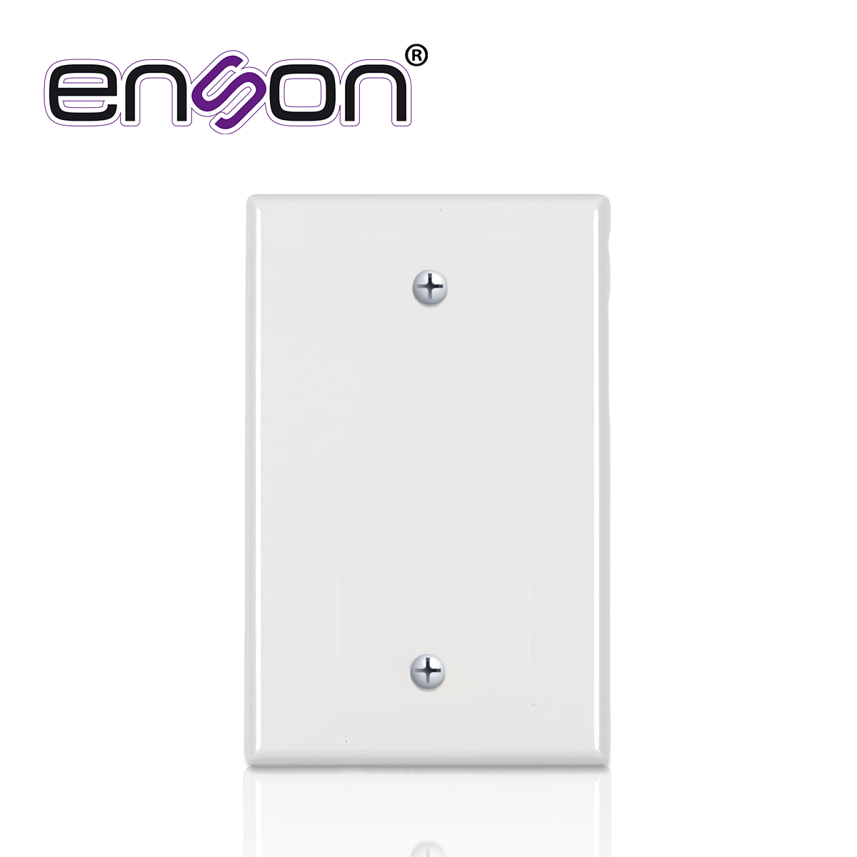 Imagen de TAPA CIEGA PARA CAJAS RECTANGULARES ESTANDAR COMPATIBLE CON CAJAS THORSMAN ENSON ENS-948 BLANCO INCLUYE TORNILLOS.