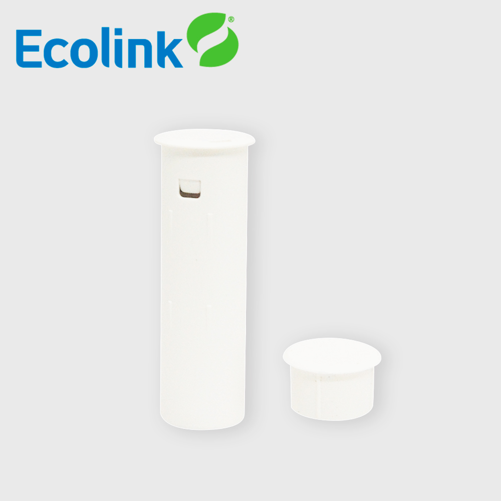 Imagen de SENSOR MAGNÉTICO EMPOTRABLE EN PUERTA/VENTANA INALAMBRICO ECOLINK WST-222 FRECUENCIA 345 MHZ COMPATIBLE CON PANELES L7000LA, L5210LA, VISTA48LA y VISTA21IP / BATERIA INCLUIDA