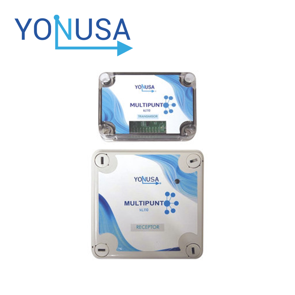 Imagen de KIT MULTIPUNTO KL110 YONUSA CON CONTROL REMOTO INALÁMBRICO PARA ENCENDER / APAGAR HASTA 10 EQUIPOS DISTINTOS A UNA DISTANCIA DE HASTA 1000 METROS. IDEAL PARA DISEÑAR UN SISTEMA DE ALARMA VECINAL INALÁMBRICO, ENCENDER MOTORES ELÉCTRICOS A UNA DISTANCIA DE 1HP, APERTURA DE PORTONES O CHAPAS ELÉCTRICAS