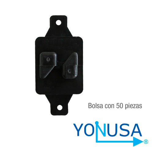 Imagen de AISLADOR DE PASO PREMIUM PARA CERCAS ELECTRIFICADAS YONUSA AIS01 50PZAS X BOLSA