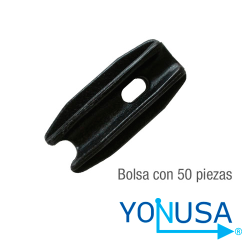 Imagen de AISLADOR DE ESQUINA PREMIUM PARA CERCAS ELECTRIFICADAS YONUSA AIS02 50PZAS X BOLSA