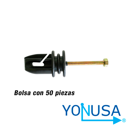 Imagen de AISLADOR DE MÚLTIPLE 3 EN 1 PREMIUM YONUSA AIS03 50PZAS X BOLSA SE PUEDE USAR COMO AISLADOR DE PASO, DE ESQUINA O TENSOR