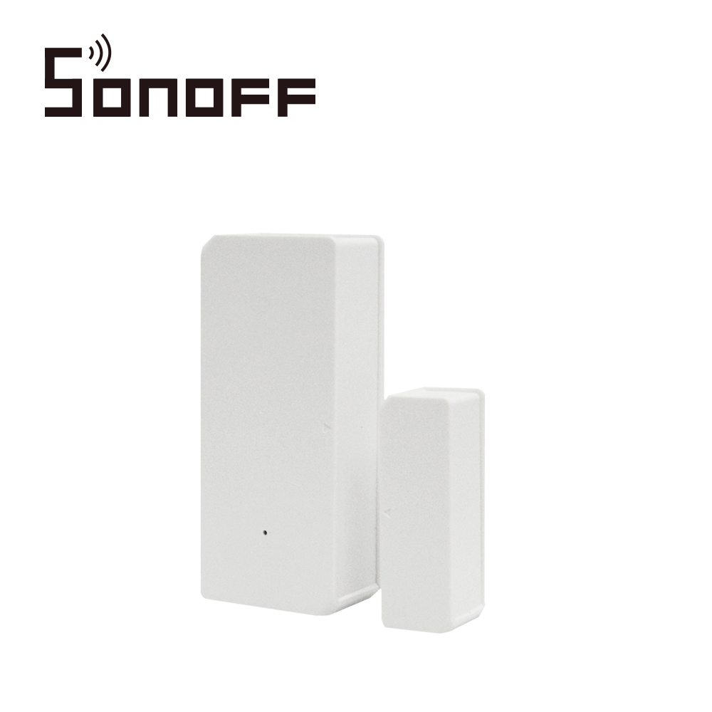 Imagen de SENSOR MAGNETICO SONOFF DW2 RF COMPATIBLE CON SONOFF BRIDGE433 PARA ALARMA DE SEGURIDAD EN SMART HOME O PROGRAMAR ESCENAS EN LA APP DE SONOFF (NO INCLUYE BATERIAS, RECOMENDADAS AAA X 2)