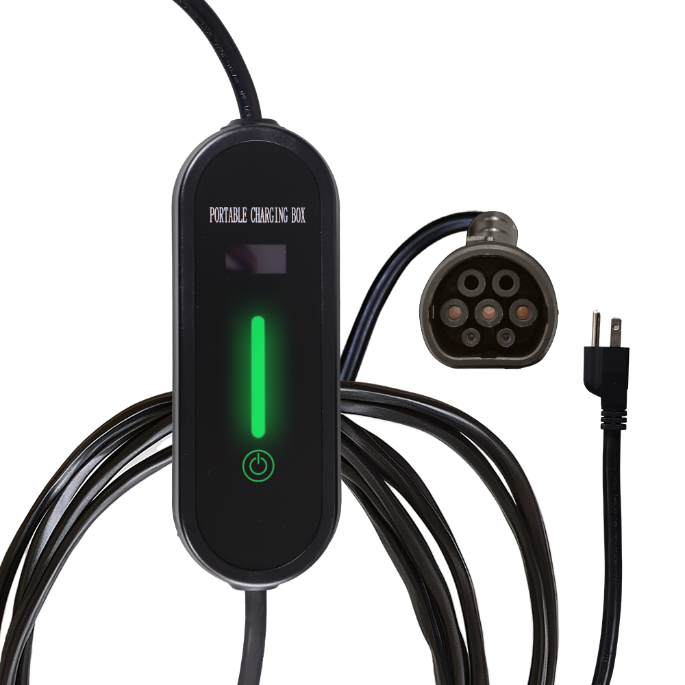 Imagen de CARGADOR DE VIAJE REGULABLE EV-OMB121 ALTER CONECTOR TIPO 2 CON ENTRADA/SALIDA 120VCA POTENCIA MAX 1.9 KW CON CLAVIJA UNIVERSAL TIPO NEMA 5-15P