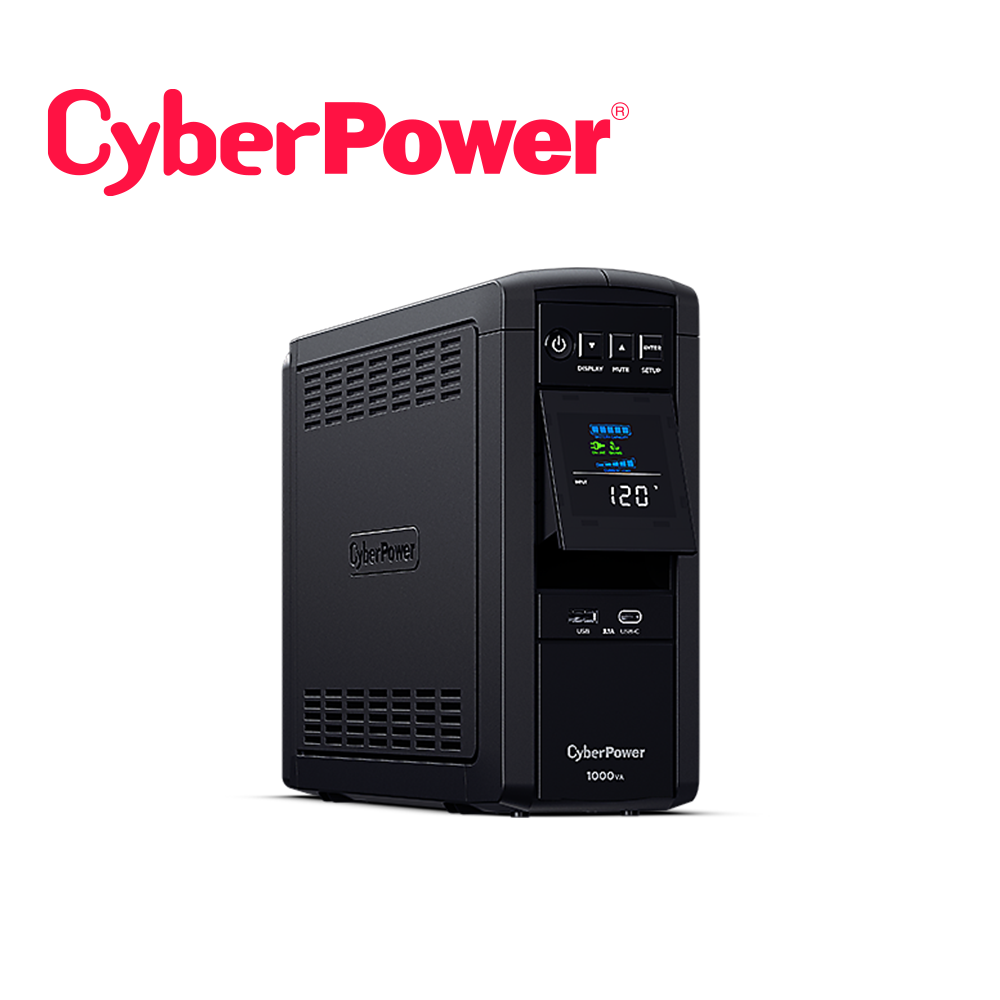 Imagen de O BREAK UPS TIPO TORRE CP1000PFCLCDA CYBERPOWER 1000VA/600W/PANEL LCD/FUENTE PFC ACTIVO/ 5 CONTACTOS CON RESPALDO SUPRESION DE PICOS / 5 CONTACTOS CON SUPRESION DE PICOS/LINEA INTERACTIVA/ENERGY STAR/PUERTO USB ADMINISTRACION LOCAL/RJ45/RJ11/SERIAL