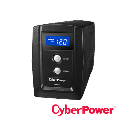 Imagen de NO BREAK UPS TIPO TORRE OM900ATLCD CYBERPOWER 900VA/420WATTS/DISPLAY/ 3 CONTACTOS CON RESPALDO DE BATERIA Y SUPRESION DE PICOS/ 3 CONTACTOS CON SUPRESION DE PICOS/LINEA INTERACTIVA/GREEN POWER/ PUERTOS RJ45/ USB PARA ADMINISTRACION LOCAL