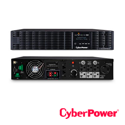 Imagen de NO BREAK UPS CYBERPOWER OL3000RTXL2U 3000VA/2700W 120VCA ONDA SENOIDAL PURA DOBLE CONVERSION TORRE/RACK 2U 6 CONTACTOS NEMA 5-20R CON RESPALDO Y SUPRESION DE PICOS PUERTOS USB/ RJ45/ SERIAL/ SNMP (MONITOREO REMOTO OPCIONAL) EXTENSION DE BATERIA