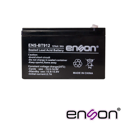 Imagen de BATERIA DE RESPALDO ENSON ENS-BT912 12VDC 9A BASE PLOMO-ACIDO PARA FUENTES DE PODER Y SISTEMAS DE RESPALDO
