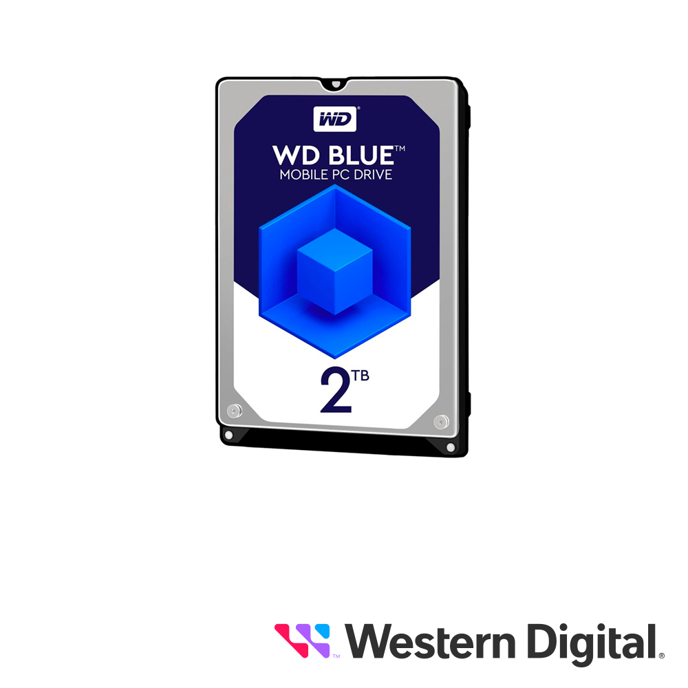 Imagen de DD DISCO DURO 2.5 2TB WD SERIE BLUE WD20SPZX CACHE 128 MB 5400 RPM PARA DVRS MOVILES O LAPTOPS