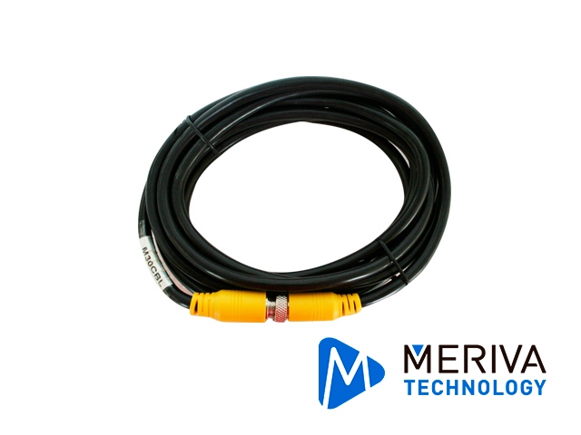 Imagen de CABLE DIN DE AVIACION 4 PINES MERIVA TECHNOLOGY MCBL30 3M DE LARGO / COMPATIBLE PARA CÁMARAS HD SOLUCION MOVIL / USO EN INTERIORES / CONECTOR HEMBRA - MACHO / NEGRO