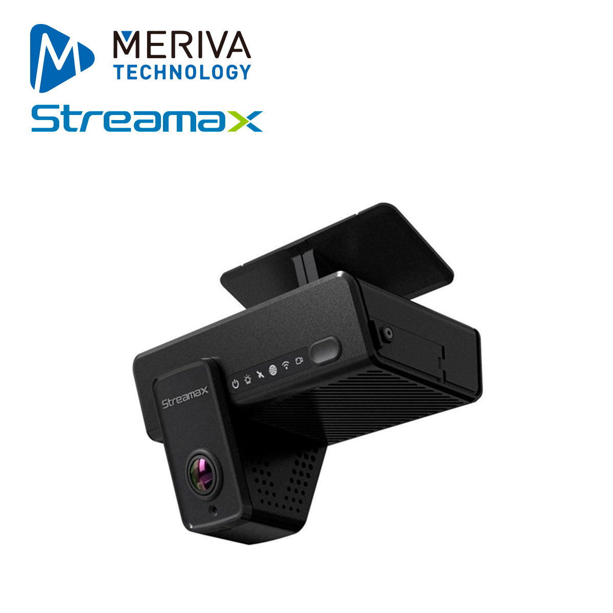 Imagen de MDVR TIPO DASHCAM MERIVA STREAMAX C6 LITE 2.0 / 2MP / 2 LENTES / 4G / GPS / WIFI / SOPORTA 2 MICROSD HASTA 256GB / MICROFONO INTEGRADO / INTELIGENCIA ARTIFICIAL INTEGRADA / SENSOR DE SEIS EJES / BOTON DE PANICO