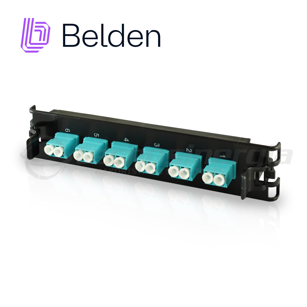 Imagen de FRAME FX ECX MULTIMODO BELDEN FF3X06LD / OM3 / AQUA / LC DUPLEX / 6 PUERTOS