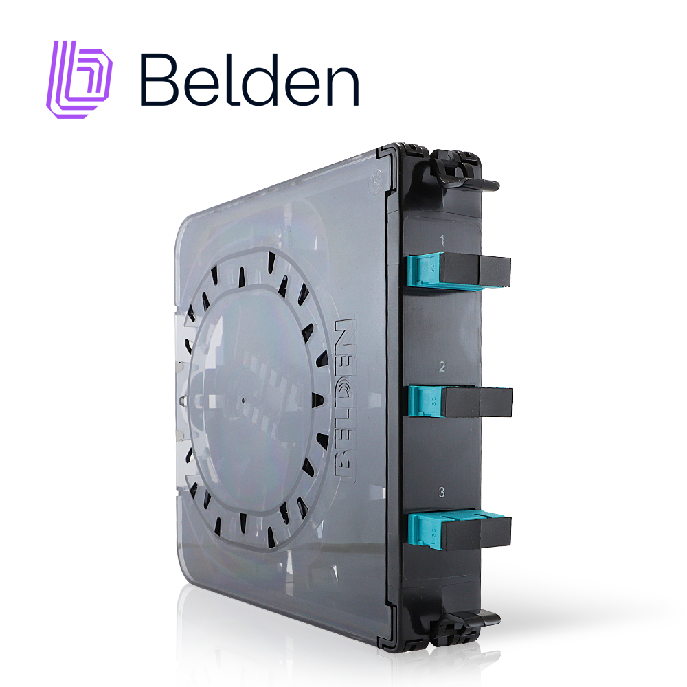 Imagen de CASSETE BELDEN FC3X03SDFS 3 ADAPTADORES SC 6 HILOS MULTIMODO OM3
