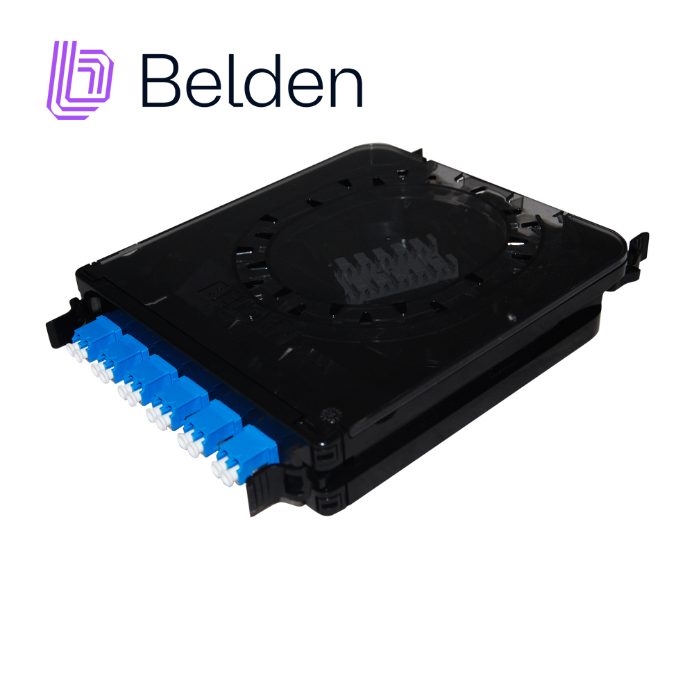 Imagen de CASSETTE FX ECX BELDEN MONOMODO FCSX06LDFS / OS2 / AZUL / LC DUPLEX / 6 PUERTOS