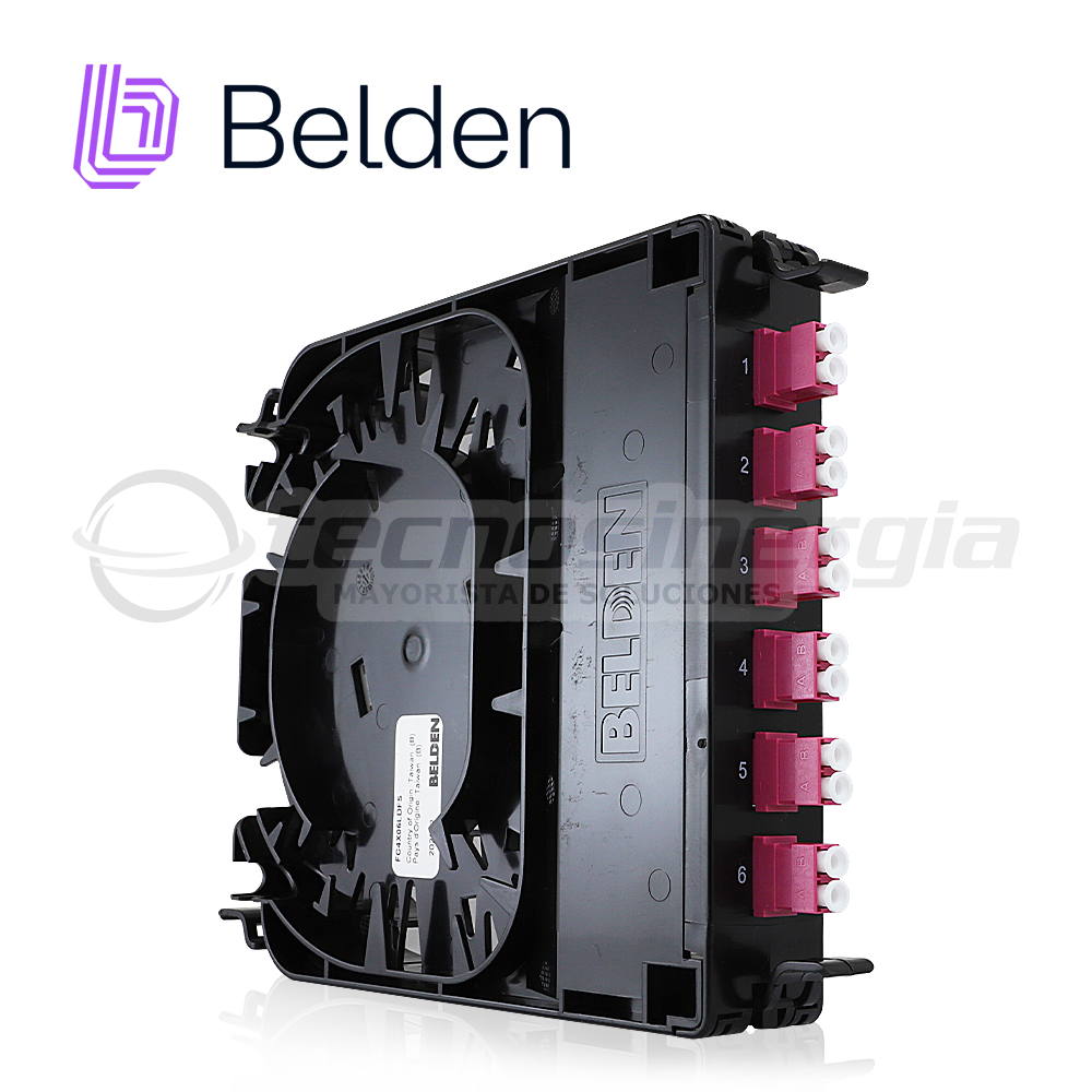 Imagen de CASSETTE FX ECX BELDEN MULTIMODO FC4X06LDFS / OM4 / ERIKA VIOLETA / LC DUPLEX / 6 PUERTOS