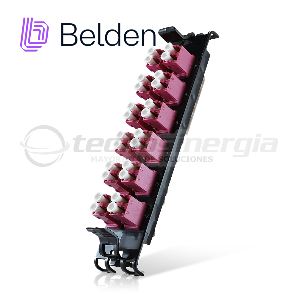 Imagen de FRAME FX ECX MULTIMODO BELDEN FF4X12LD / OM4 / ERIKA VIOLETA / LC DUPLEX / 12 PUERTOS