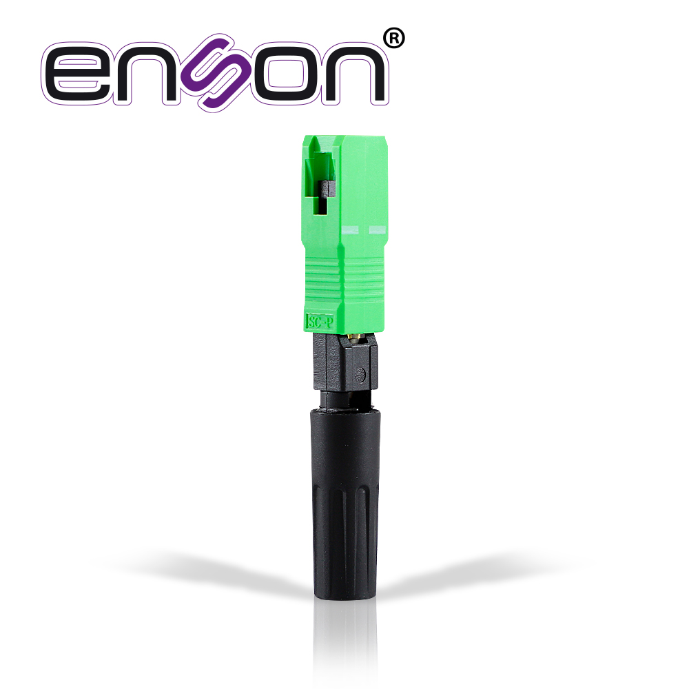 Imagen de CONECTOR RAPIDO PARA FIBRA OPTICA ENSON ENS-FASTCON TIPO SC APC