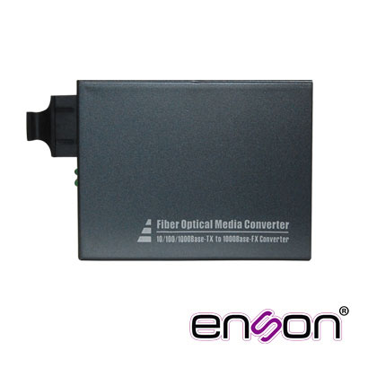 Imagen de CONVERTIDOR DE MEDIOS ENS-MC100SC COBRE 1000BASE-T A FIBRA MULTIMODO 1000BASE-SX/LX HASTA 550M CONECTOR SC