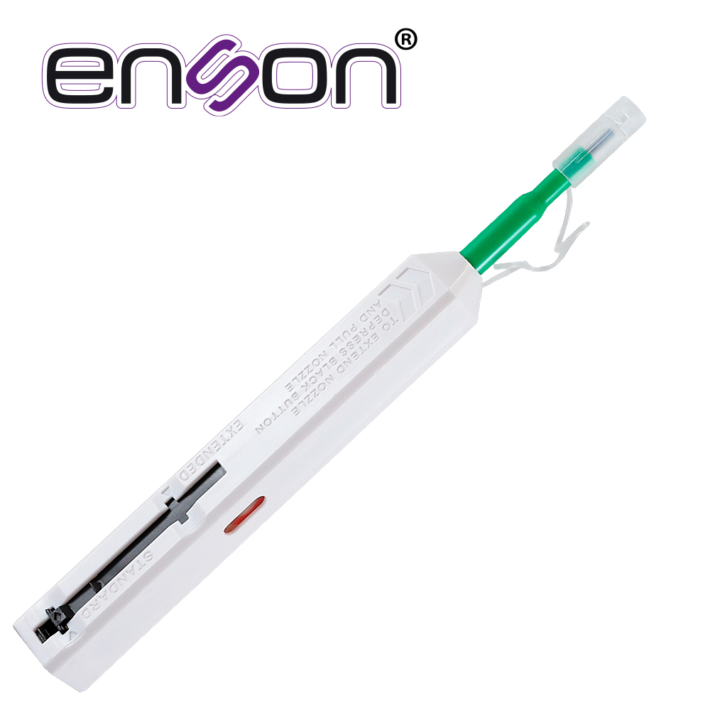 Imagen de LIMPIADOR PARA CONECTORES DE FIBRA OPTICA FC/SC/ST (UPC/APC) ENSON ENS-QUICKCLEANSC ESTILO LAPIZ