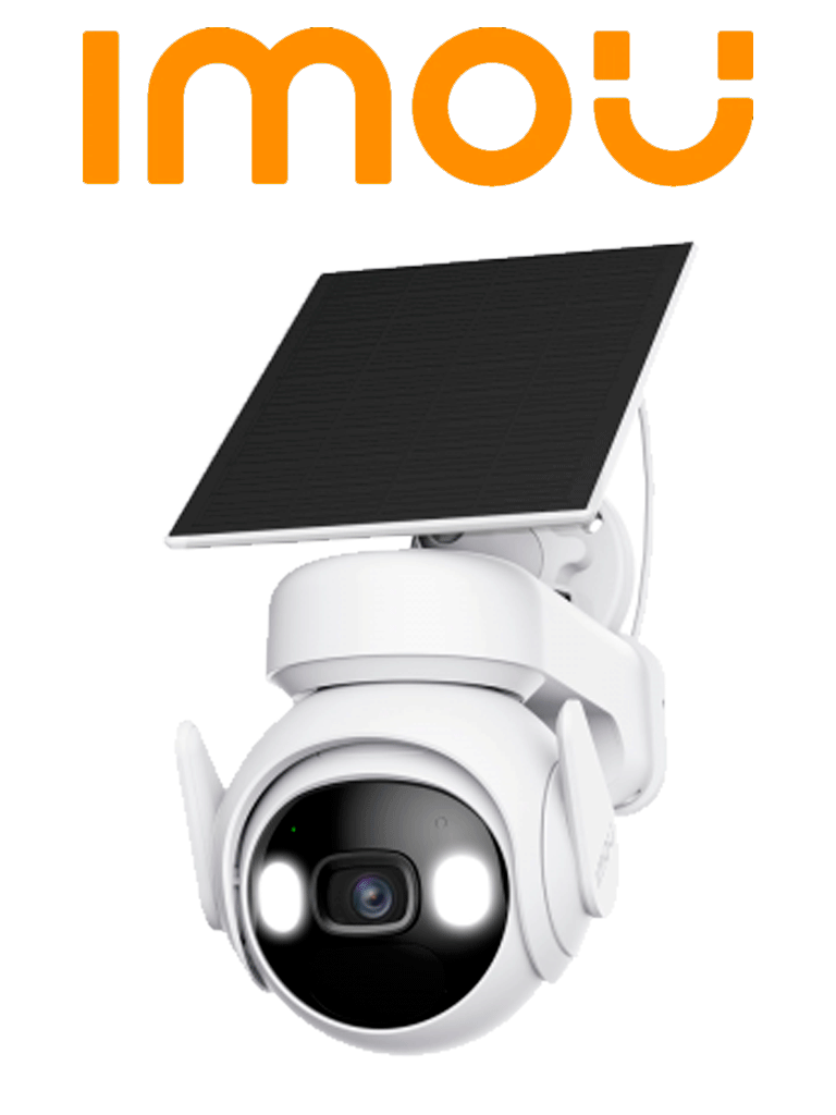 IMOU CELLPTKit (KIT/IPC-K9EN-3T0WE/FSP12-TYPEC)  - Kit de Cámara WiFi Cell PT de 3MP con panel solar, lente de 3.6mm y 88° de apertura, audio bidireccional y sensor PIR integrado para seguridad avanzada.
